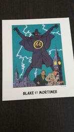 Tiré à part Blake et Mortimer, Autres personnages, Image, Affiche ou Autocollant, Enlèvement ou Envoi, Neuf