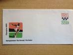 envelop Aerogramme USA Olympics 1980 - sport, Ophalen of Verzenden, Noord-Amerika, Postfris
