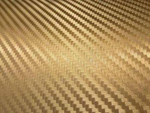 Nieuw : Goud Carbon Wrap Folie CA-600 bij Ultimate Tuning, Auto diversen, Tuning en Styling, Verzenden
