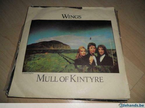 - Single - Wings / Mull of kintyre -, CD & DVD, Vinyles | Pop, Enlèvement ou Envoi