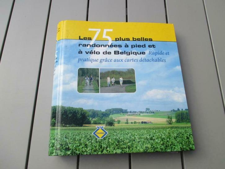 Les 75 plus belles randonnées de Belgique, Boeken, Hobby en Vrije tijd, Gelezen, Ophalen of Verzenden