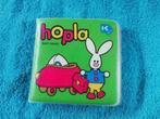 Plastiek boekje hopla, Boeken, Kinderboeken | Baby's en Peuters, Ophalen of Verzenden, Gelezen, Uitklap-, Voel- of Ontdekboek