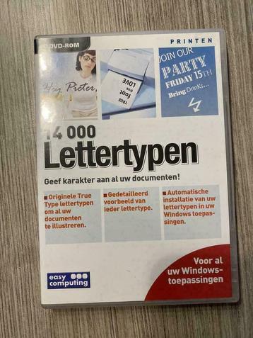 14.000 lettertypen beschikbaar voor biedingen