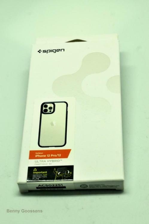 Spigen Ultra Hybrid hoes voor iPhone 12/Pro. Nieuw., Telecommunicatie, Mobiele telefoons | Hoesjes en Screenprotectors | Apple iPhone