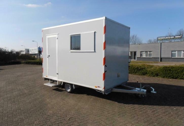 Werfkeet schaftkeet nieuw te koop tijdelijke accommodatie, Hobby en Vrije tijd, Feestartikelen | Verhuur, Nieuw, Ophalen