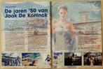 artikel De jaren '50 van Jaak De Koninck, Verzamelen, Tijdschriften, Kranten en Knipsels, Ophalen of Verzenden, 1940 tot 1960