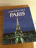 Guide intitulé ce qu’il faut voir à Paris, Livres, Comme neuf
