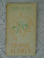 Vondel voor allen Oranje klanken door Jac. J. Zeij uit 1938, Antiek en Kunst, Ophalen of Verzenden
