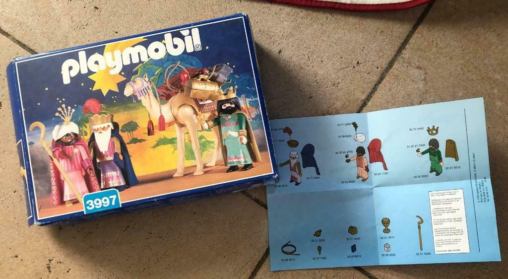 PLAYMOBIL 3997 LES rois mages creche noel dans sa boite EUR 15,00 - FR