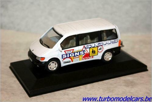Mercedes-Benz Vito "Signs" 1/43 Hongwell, Hobby & Loisirs créatifs, Voitures miniatures | 1:43, Neuf, Voiture, Autres marques