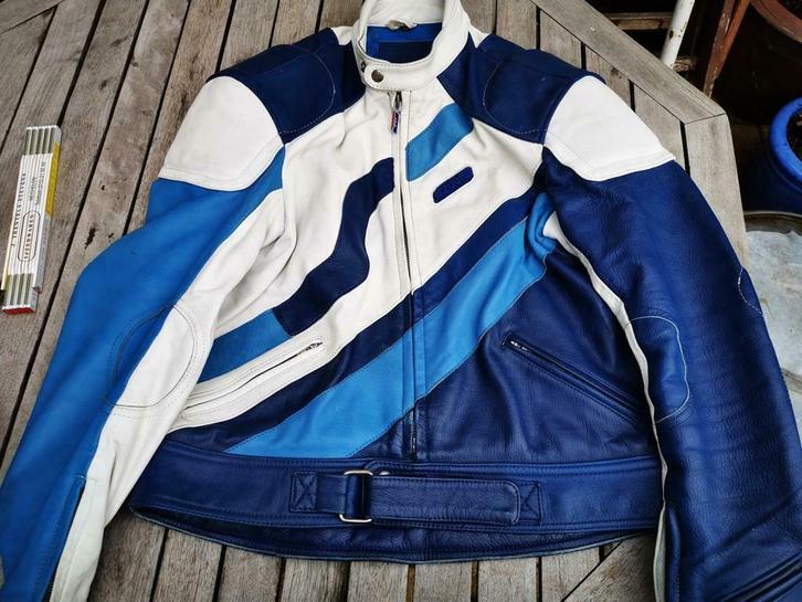 Vintage 80's lederen motorjas Schuh in  absolute Nieuwstaat, Motoren, Kleding | Motorkleding, Jas | leer, Nieuw zonder kaartje
