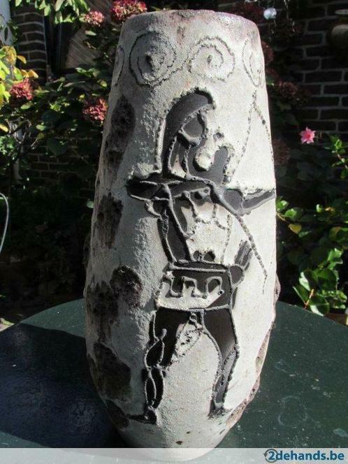 Unieke Fat Lava vaas, jaren '60, Scheurich, Antiek en Kunst, Curiosa en Brocante, Ophalen