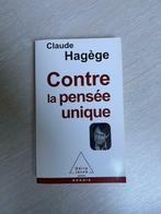 Contre la pensée unique - Claude Hagège, Zo goed als nieuw, Claude Hagège, Non-fictie