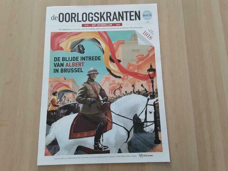 De Oorlogskranten : Het Interbellum, Boeken, Oorlog en Militair, Nieuw, Algemeen, Voor 1940, Ophalen of Verzenden