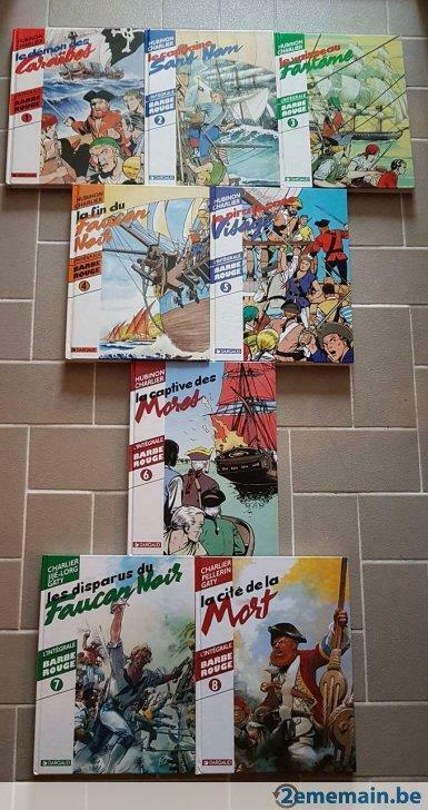 Barbe-Rouge - l'Intégrale - Tomes 1 à 8 - Edition Originale, Boeken, Stripverhalen, Gelezen, Ophalen