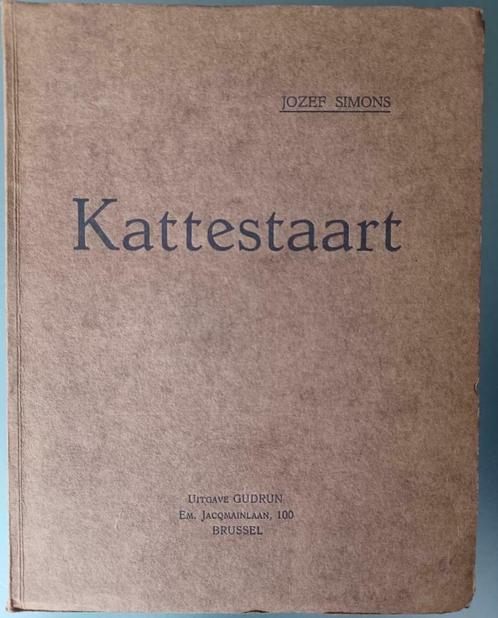 Jozef Simons, Kattestaart. Kempische Liedekes, Livres, Poèmes & Poésie, Utilisé, Un auteur, Enlèvement ou Envoi