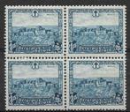 POSTZEGELS BELGIË- NR. 313 IN BLOK VAN 4 ** BOUILLON, Postzegels en Munten, Postzegels | Europa | België, Ophalen of Verzenden