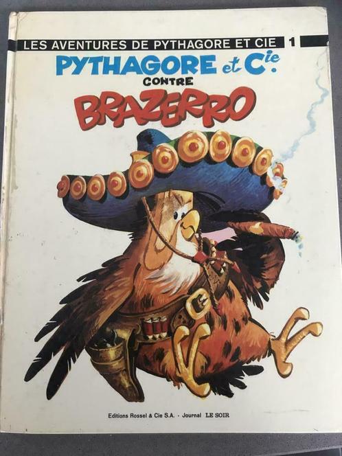 Phytagore et Cie contre Brazerro - Derib  + Job, Boeken, Stripverhalen, Gelezen, Eén stripboek, Ophalen of Verzenden