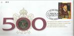 België 2000 - Numisletter OBP 2887 500ste verj Karel V, Timbres & Monnaies, Timbres | Europe | Belgique, Gomme originale, Neuf