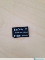 SanDisk 16 Giga geheugenkaart, Audio, Tv en Foto, Foto | Geheugenkaarten, Ophalen of Verzenden, Nieuw