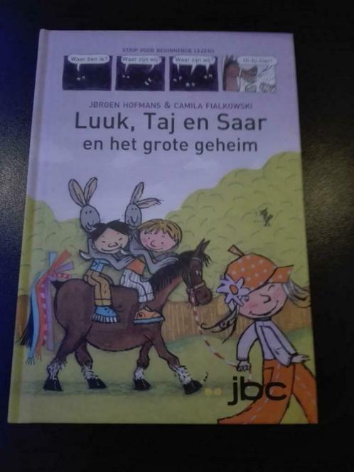 Luuk, Taj en Saar en het grote geheim - Jorgen Hofmans, Boeken, Kinderboeken | Jeugd | onder 10 jaar, Zo goed als nieuw, Fictie algemeen