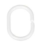 ophangringen voor Douchegordijn ringen Wit set van 12 wenko, Huis en Inrichting, Nieuw, Overige typen, Wit, Ophalen