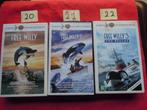 VHS - video  Free Willy 1- 2 - 3  The Rescue, Action et Aventure, Tous les âges, Utilisé, Enlèvement ou Envoi