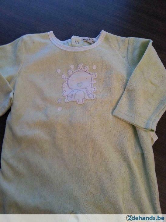 Pyama 9 maand, Enfants & Bébés, Vêtements de bébé | Taille 74, Utilisé, Garçon ou Fille, Vêtements de nuit ou Sous-vêtements, Enlèvement ou Envoi