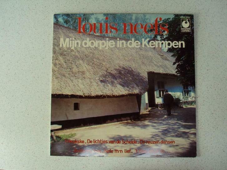 LP "Louis Neefs" Mijn Dorpje In De Kempen anno 1980., Cd's en Dvd's, Vinyl | Nederlandstalig, Levenslied of Smartlap, 12 inch