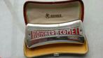 Hohner Comet mondharmonica uit 1955 en 1945., Muziek en Instrumenten, Chromatisch, Met koffer of doosje, Gebruikt, Ophalen of Verzenden