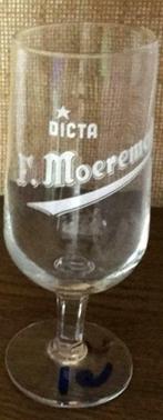 bier brouwerij glas Moeremans F Pils Dicta, Verzamelen, Ophalen of Verzenden, Zo goed als nieuw, Bierglas