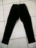 zwarte effen velouren broek mt 128, Ophalen of Verzenden, Gebruikt, Meisje, Broek