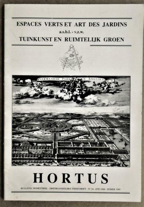 Hortus - Bulletin trimestriel - Été 1988 - Espaces Verts ..., Livres, Journaux & Revues, Utilisé, Science et Nature, Enlèvement ou Envoi