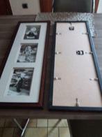 2 fotokaders voor 3 foto's, Huis en Inrichting, Ophalen, Minder dan 50 cm, Gebruikt, 50 tot 75 cm