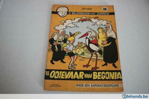 Jommeke : De Ooievaar van Begonia  2-de druk  uit 1964 nr 8, Boeken, Stripverhalen, Gelezen, Ophalen of Verzenden