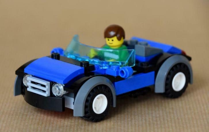 Lego autootje, Kinderen en Baby's, Speelgoed | Duplo en Lego, Zo goed als nieuw, Lego, Complete set, Ophalen of Verzenden