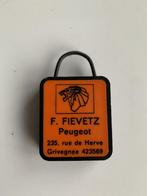 porte clé porte clef garage Peugeot Herve Grivegnée  Vintage, Enlèvement ou Envoi, Neuf, Marque