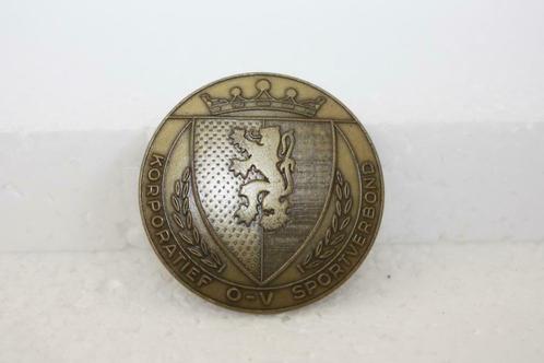 Vintage medaille - 20/05/1978 - Eerste Korpodag Oudenaarde, Collections, Articles de Sport & Football, Utilisé, Autres types, Enlèvement ou Envoi