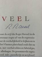 Roger Raveel litho, HANDGESIGNEERDE uitleg.