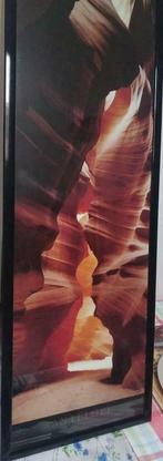 Ingelijste foto van antelope zion Amerika., Foto of Poster, Minder dan 50 cm, Ophalen of Verzenden, Zo goed als nieuw