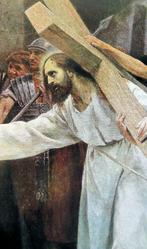 gravure : Gebhard Fugel *  Kruisdraging van Jezus Christus, Antiek en Kunst, Kunst | Etsen en Gravures, Ophalen of Verzenden