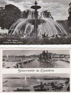 Postkaarten Genève jaren 1950, Verzamelen, Postkaarten | Buitenland, 1940 tot 1960, Overig Europa, Ongelopen, Ophalen of Verzenden