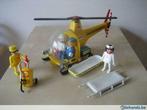 Helicopter Playmobil met toebehoren 74-76 ., Gebruikt, Ophalen