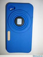 Blauw Silicone hoesje/case voor iPhone 4s, Telecommunicatie, Mobiele telefoons | Hoesjes en Screenprotectors | Overige merken