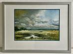 Oswald Devriese - Marien landschap - aquarel, Ophalen