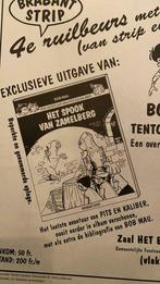 Brabant strip bob mau kari lente affiche stripbeurs 1994, Verzamelen, Nieuw, Ophalen