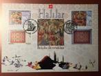Postzegels Herdenkingsvel België/Turkije - (wand)tapijten, Met stempel, Gestempeld, Overig, Overig