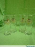 Verres à bière "stella artois" : lot de 4, Huis en Inrichting, Ophalen, Nieuw, Glas of Glazen