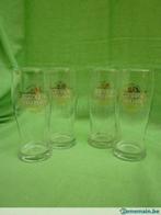 Verres à bière "stella artois" : lot de 4, Maison & Meubles, Enlèvement, Verre ou Verres, Neuf