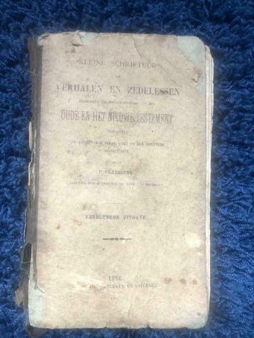 boek verhalen en zedelessen getrokken uit het Oude Testament beschikbaar voor biedingen